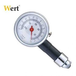 WERT - WERT 2661 Tyre Pressure Gauge, Metal