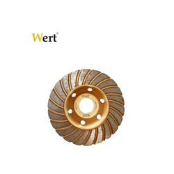 WERT - WERT 2741-100 Diamond Grinding Wheel 100 mm Turbo