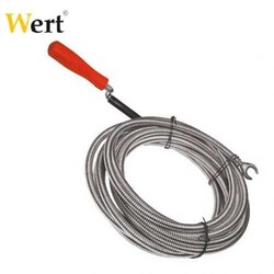 WERT - WERT 4803 Wire Drain Cleaner, 3m - Ø9mm