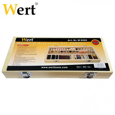 WERT 6200 Cutting, Grinding and Polishing Set, 200Pcs